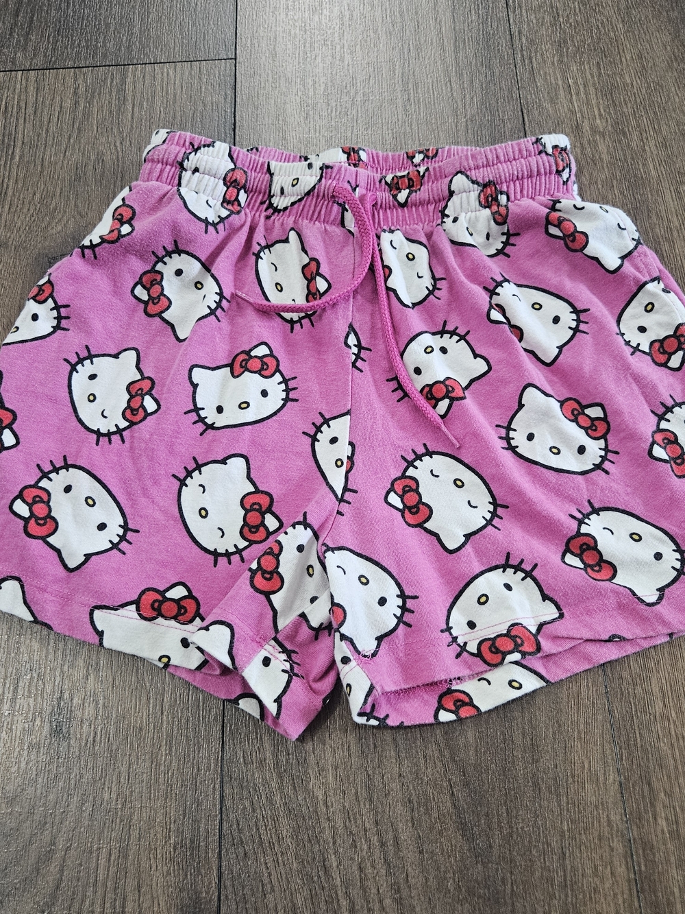 Pink Hello Kitty by Sanrio Drawstring Shorts Size XS